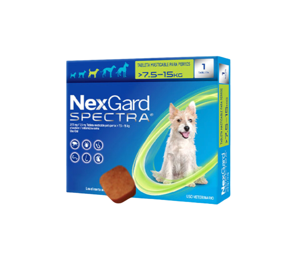 NEXGARD SPECTRA 7.5-15kg