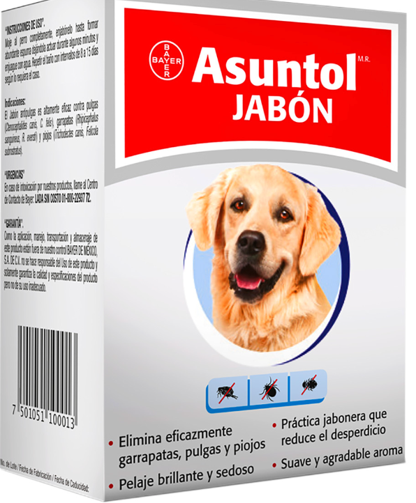 Bayer Asuntol Jabón Antipulgas