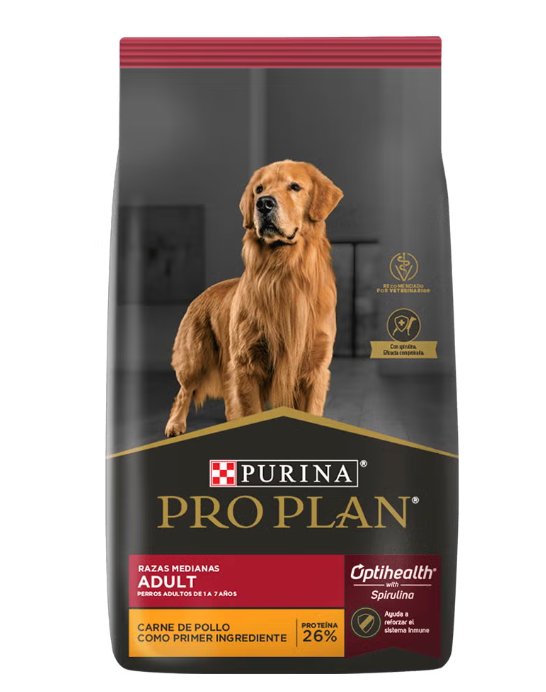 Proplan adulto raza mediana