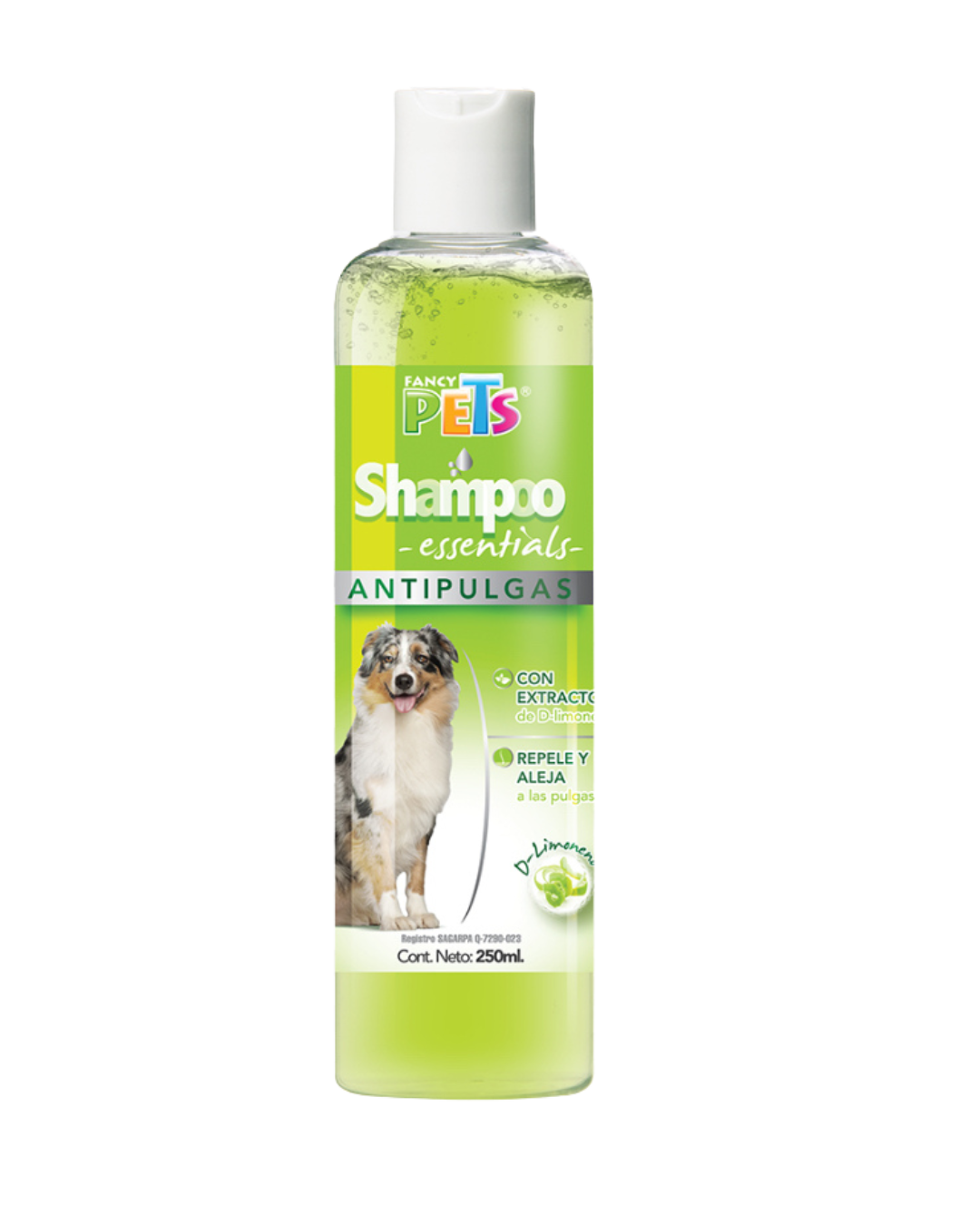 Shampoo antipulgas fancy pets