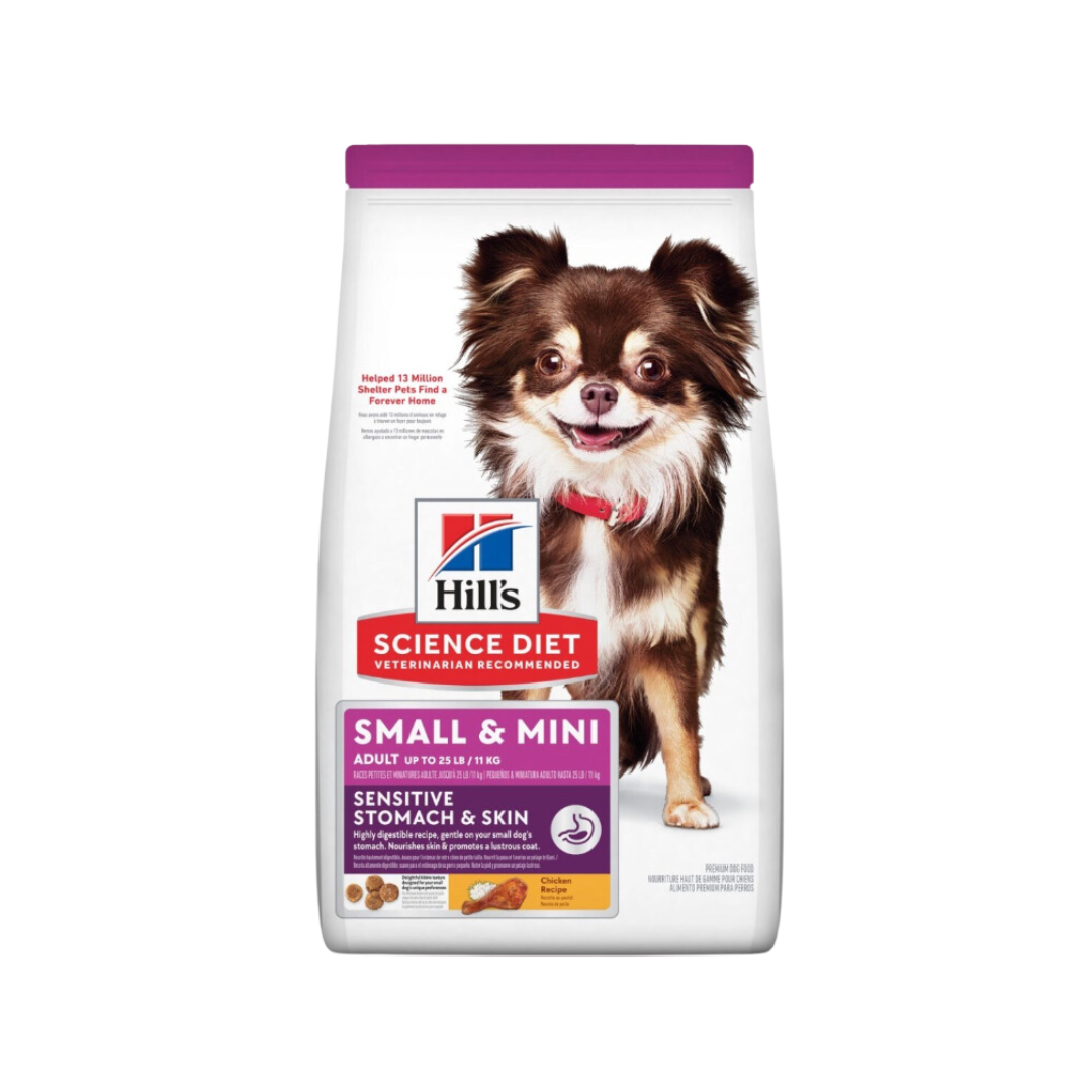Hill's Adult Sensitive Stomach & Skin Small & Mini Chicken Recipe Dog Food