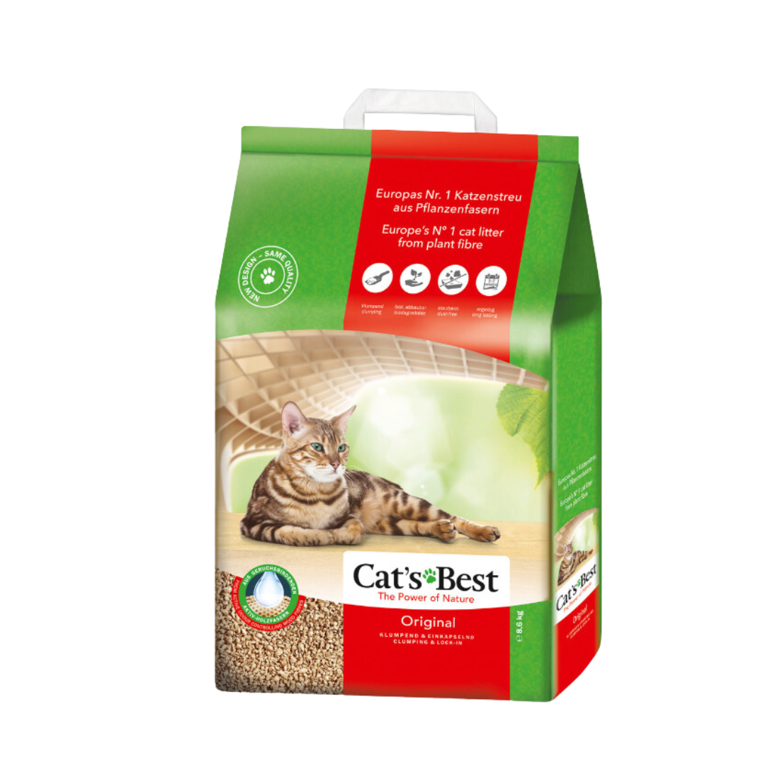 Cats Best Original Arena Natural Aglutinante sin Esencia para Gato 17kg