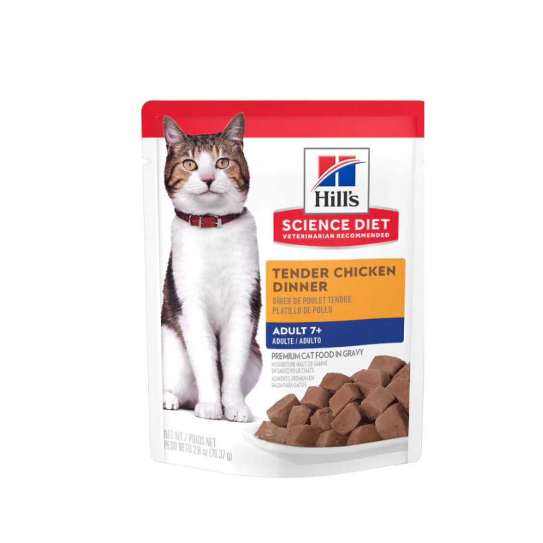 Hill's Science Diet Felino Adult 7+ Original Pouch