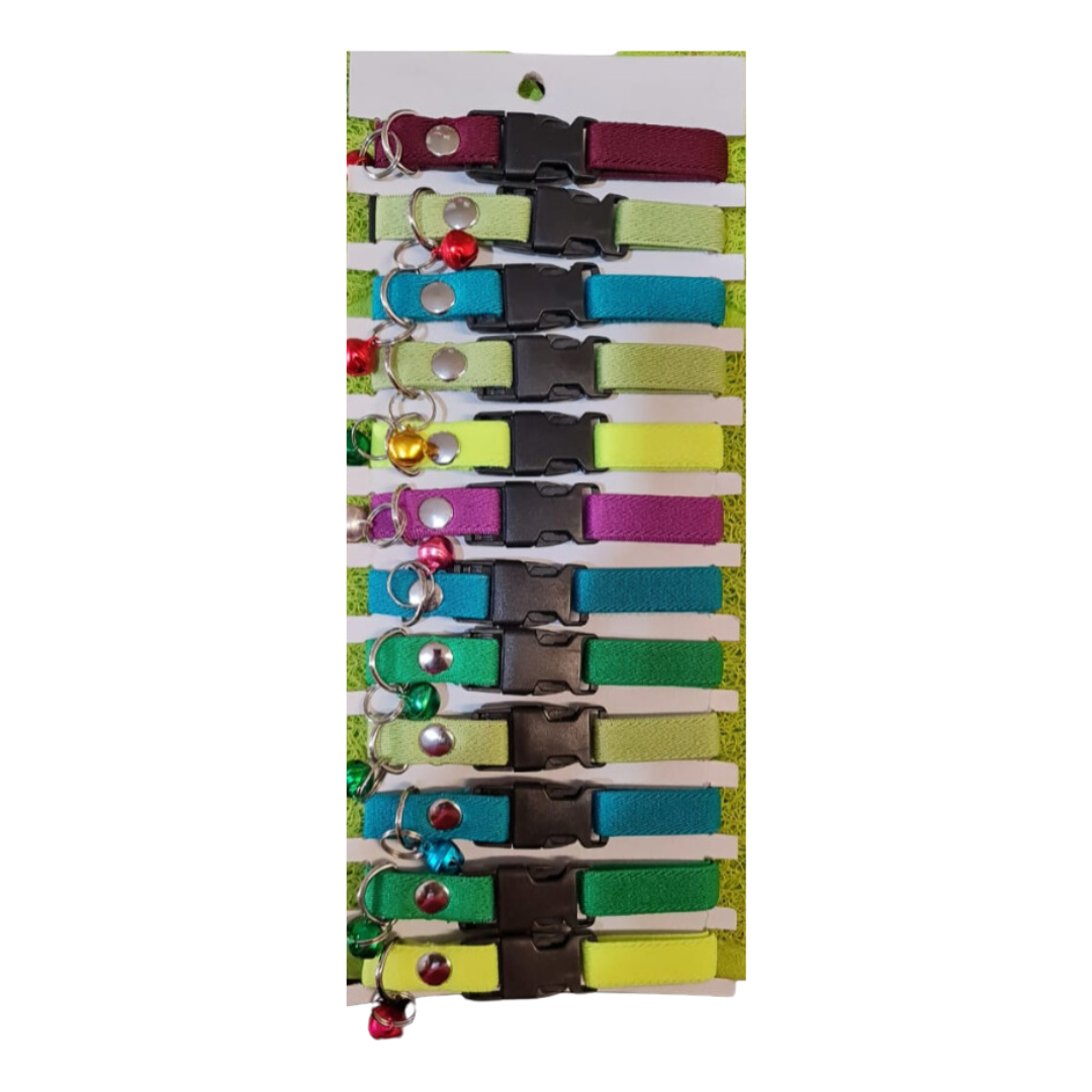 Collar de resorte con broche plastico