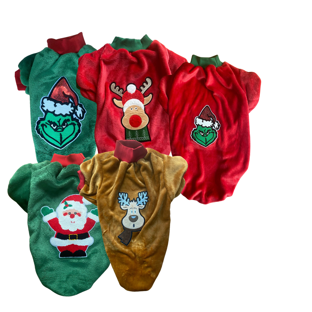 Sueter Navideño Perro y Gato