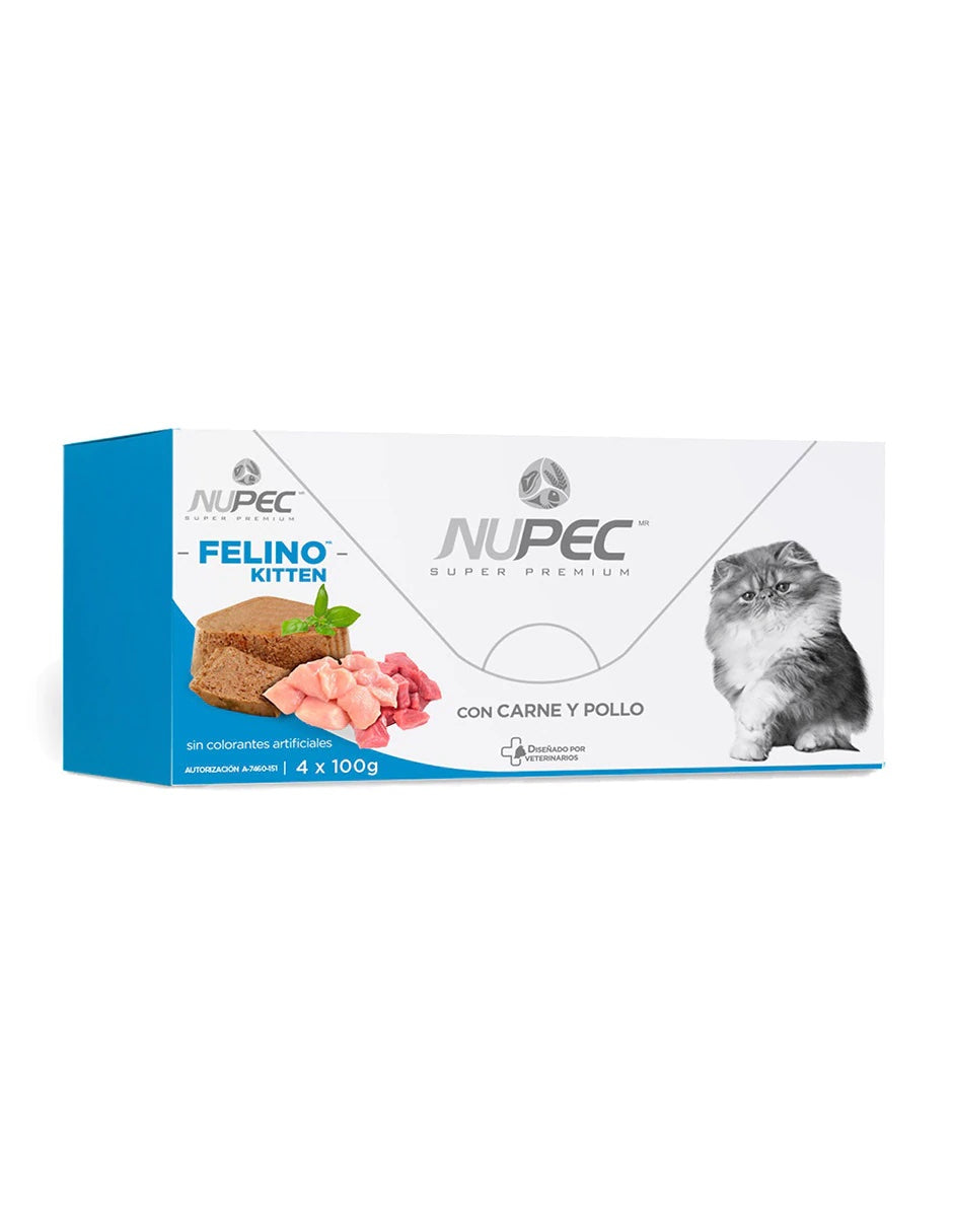 Nupec Kitten alimento húmedo