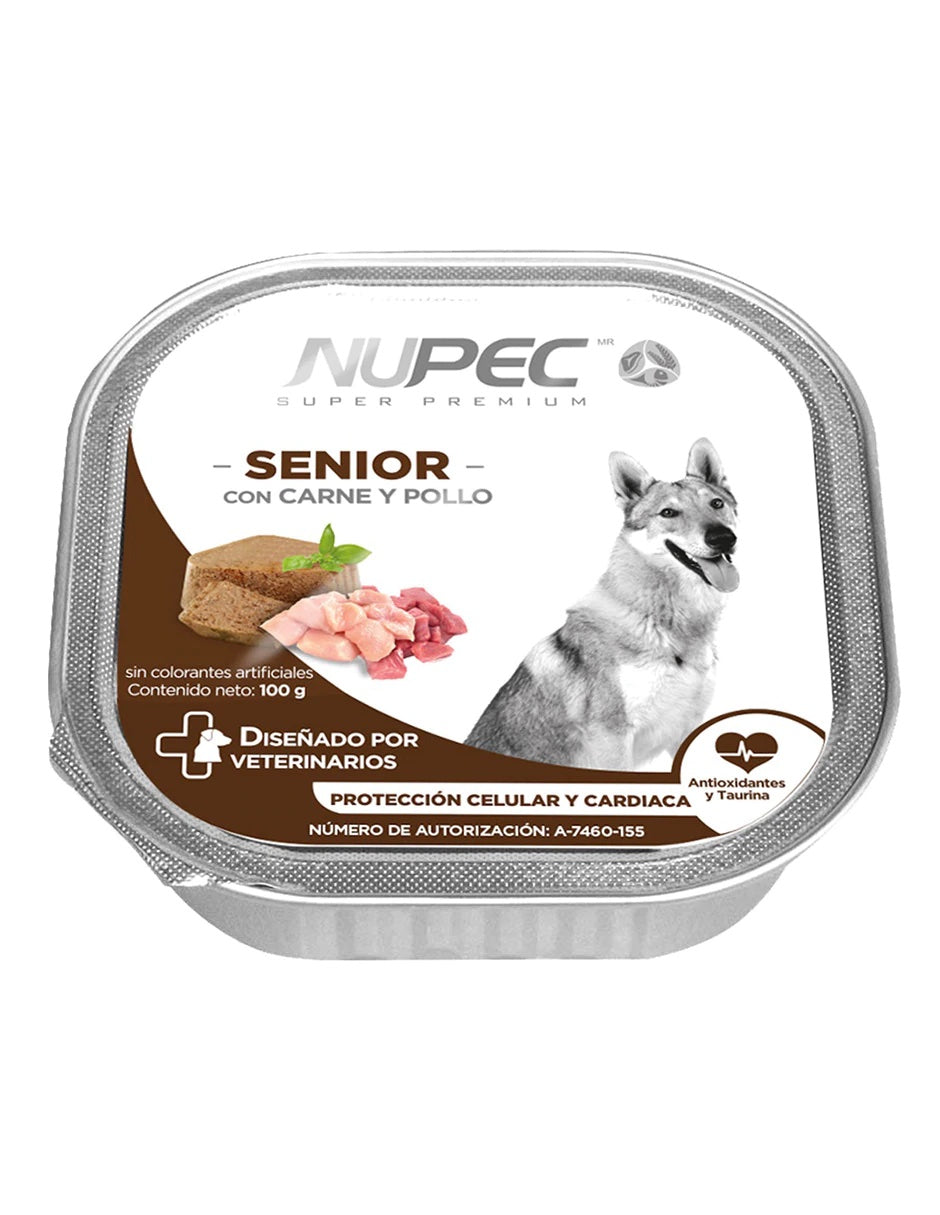 Nupec Senior alimento húmedo