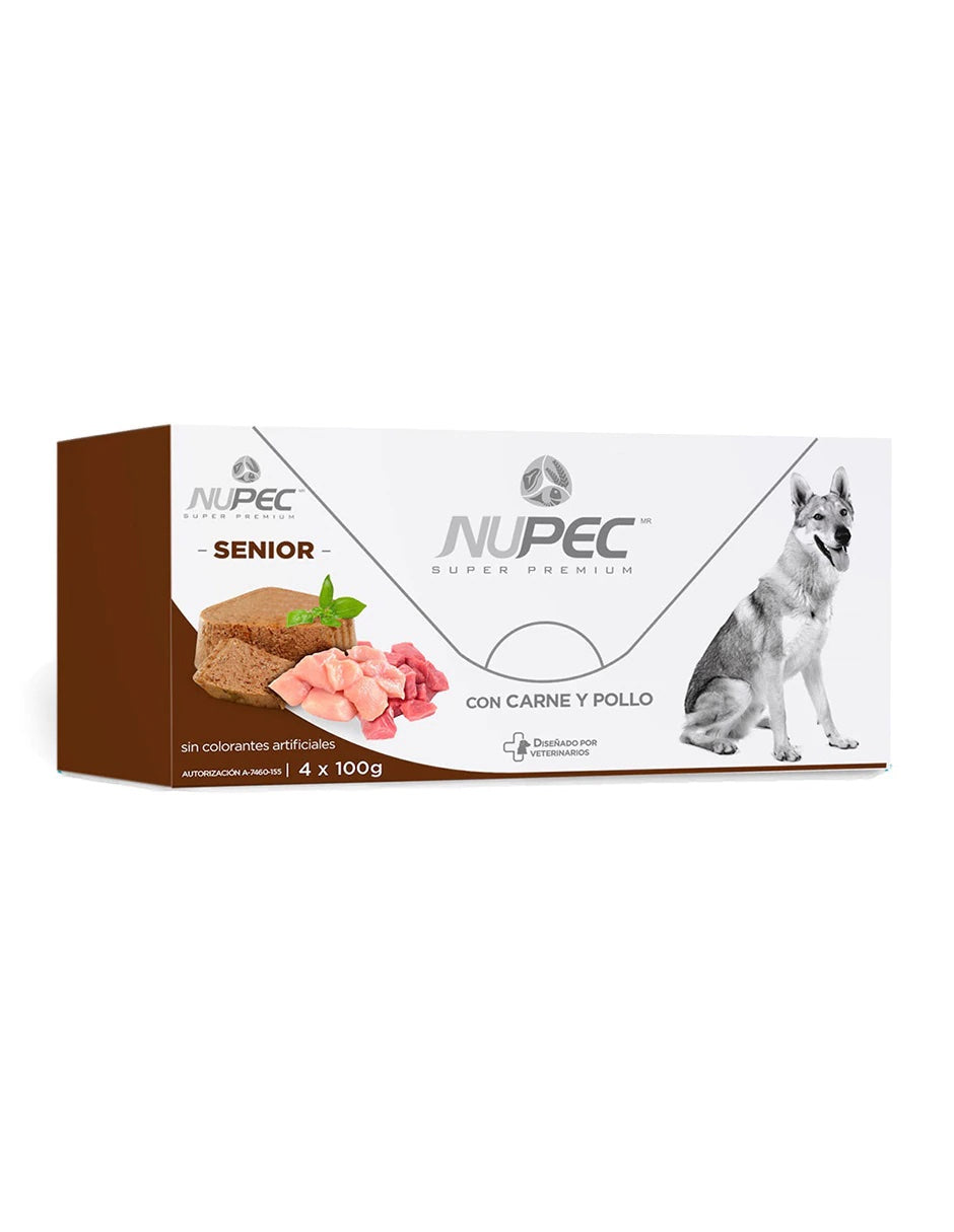 Nupec Senior alimento húmedo