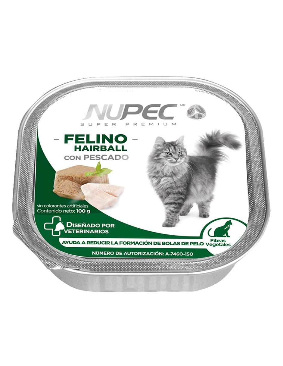 Nupec Hairball alimento húmedo