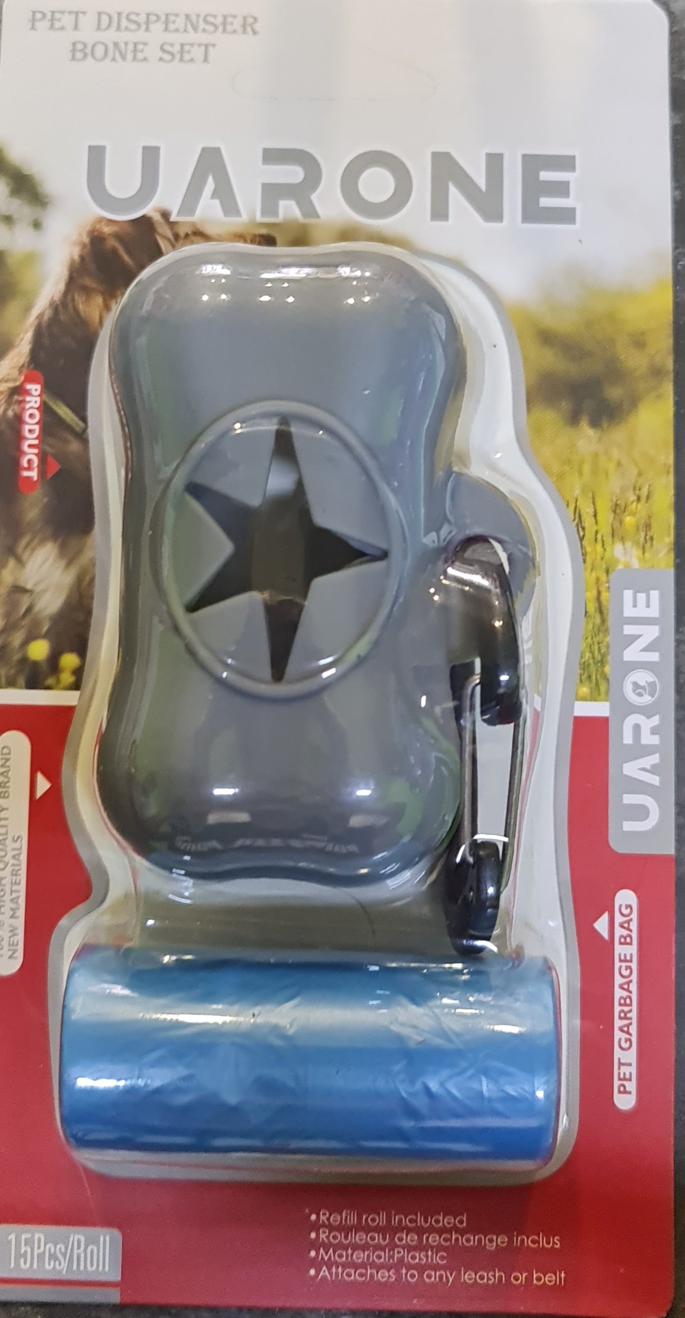 Uarone dispensador de bolsas