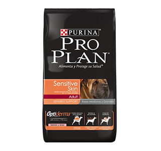 Proplan adulto sensitive skin (salmón) razas grandes y medianas - Cani Delights