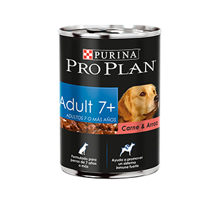 Proplan Adulto 7+ lata de res - Cani Delights