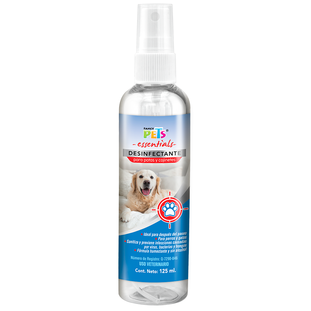 Desinfectante essentials para patas y cojinetes Fancy Pets 125ml