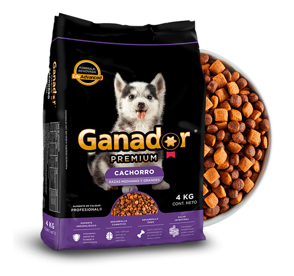 Ganador Premium Cachorros Razas Medianas y Grandes