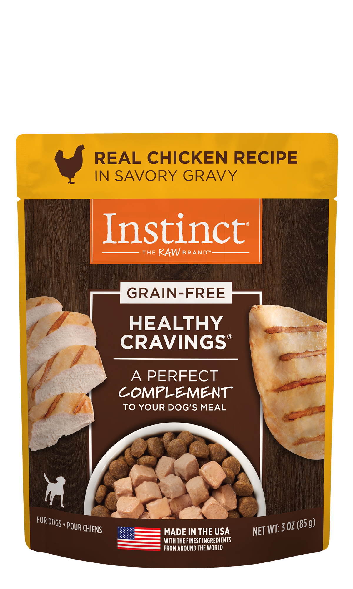 Instinct Healthy Cravings de Pollo Canino (sobre)