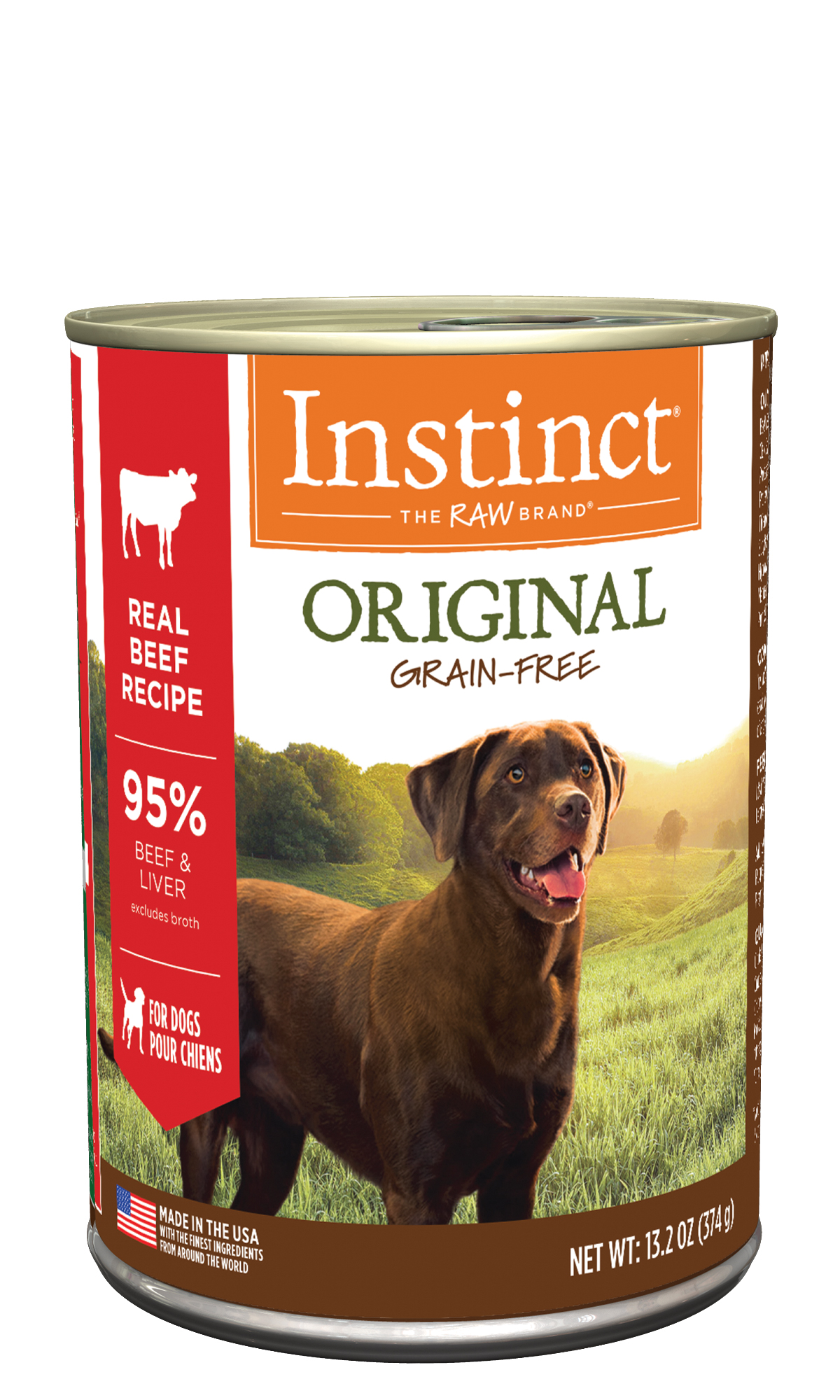 Instinct Lata de Res Canino