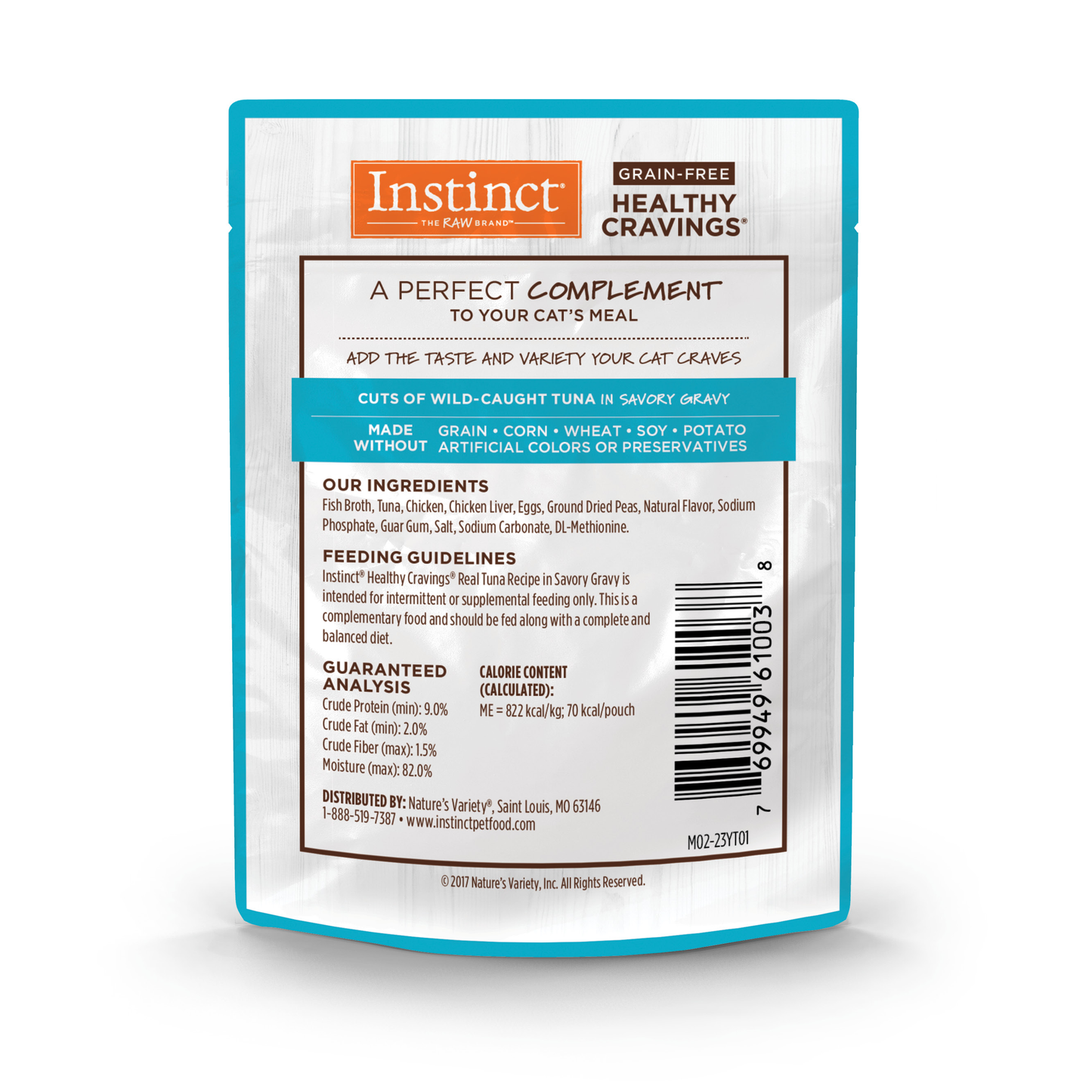 Instinct Healthy Cravings de Atún Felino