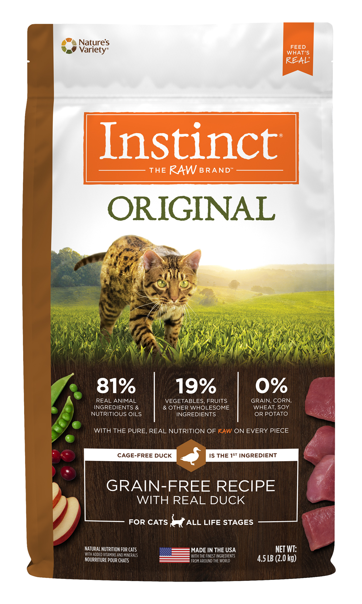 Instinct Original Pato Felino