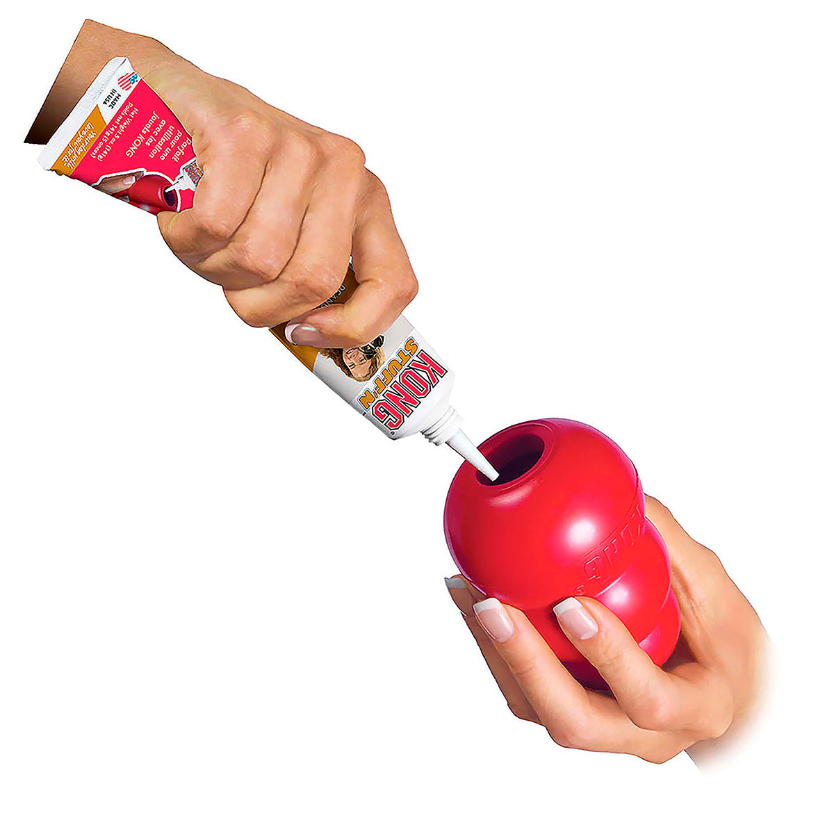 KONG Pasta Stuff'n Sabor Mantequilla de Maní Perro