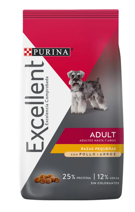 Excellent adulto razas pequeñas