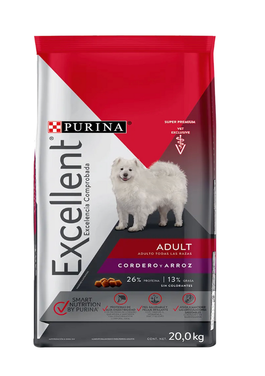 Excellent cordero adulto 20kg