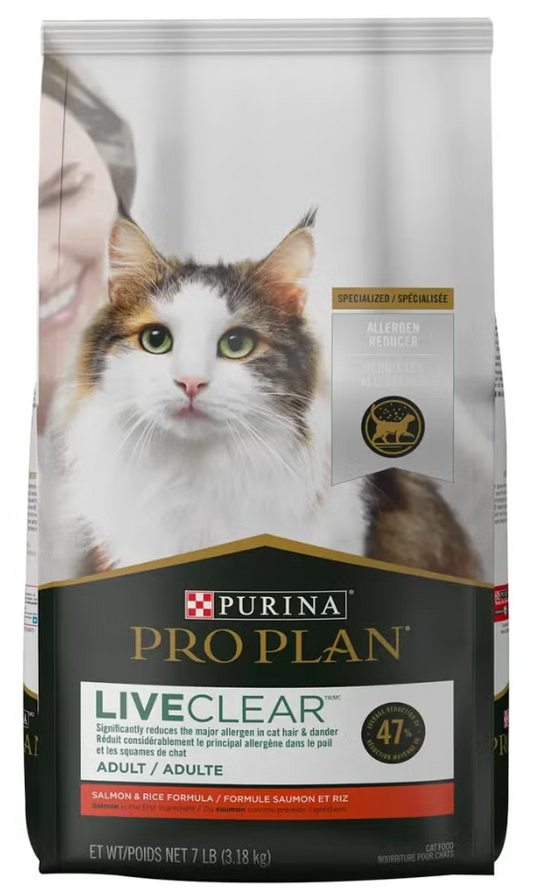 Alimento seco para gatos adultos PRO PLAN® LiveClear™