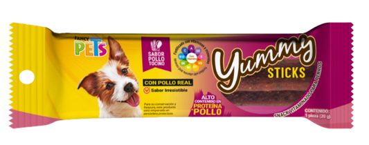 Yummy sticks sabor carne