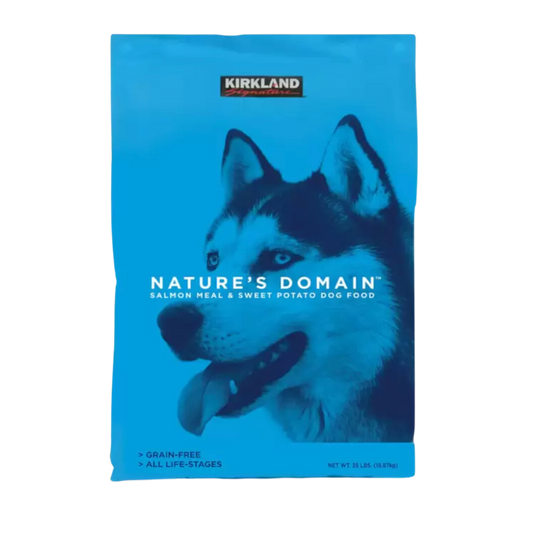 Kirkland Signature Nature's Domain Alimento para Perro con Salmón y Camote 15.87kg