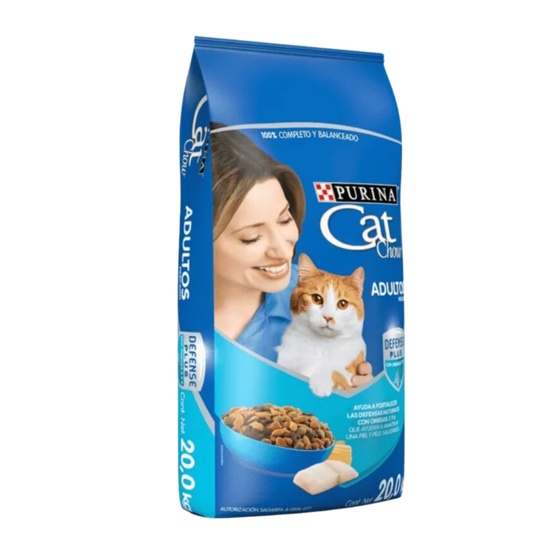 Alimento para Gato Purina Cat Chow Adulto Sabor Pescado 23 kg