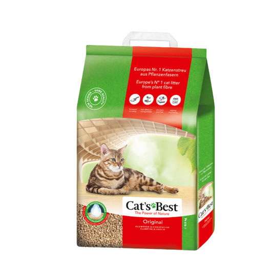 Cat's Best Original Arena Natural Aglutinante sin Esencia para Gato 17kg