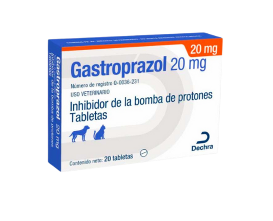 Dechra Gastroprazol 20 tabletas 20 mg