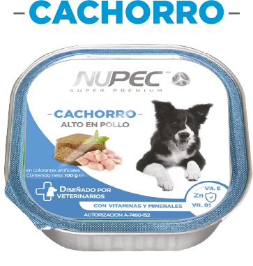 Nupec Cachorro alimento húmedo