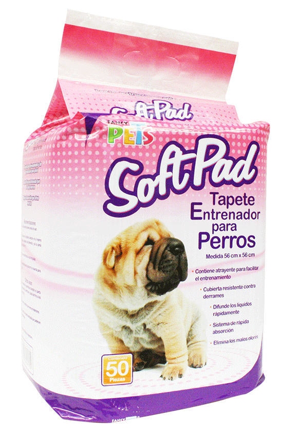Soft pads (tapetes entrenadores) 50pzas fancy pets