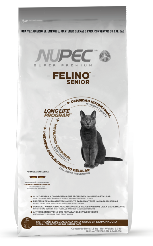 Nupec Felino Senior - Cani Delights