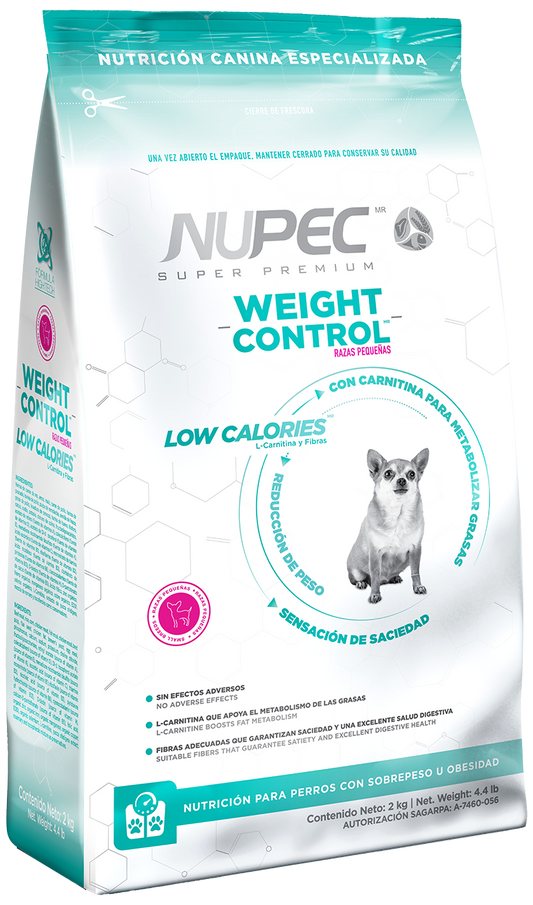 Nupec Weight Control razas pequeñas - Cani Delights