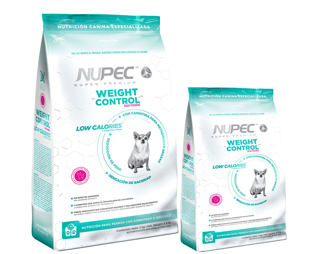Nupec Weight Control razas pequeñas - Cani Delights