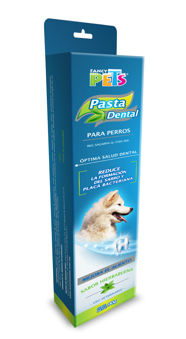 Pasta dental para perros 90gr fancy pets