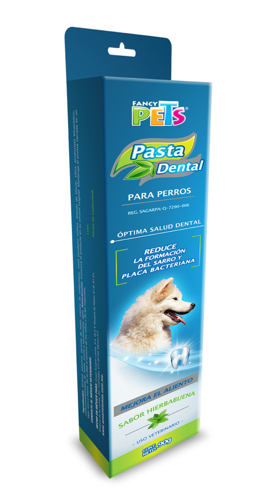Pasta dental para perros 90gr fancy pets