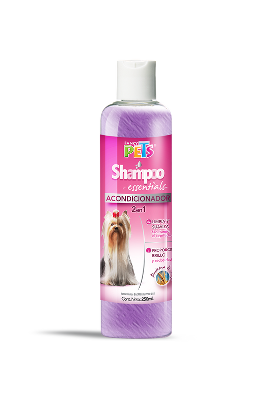 Shampoo acondicionador essentials 250ml fancy pets