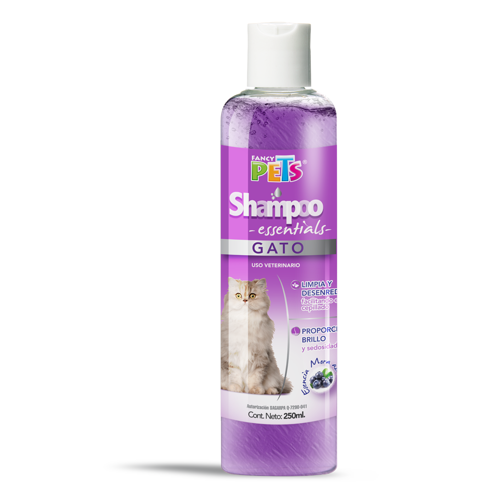 Shampoo essentials para gato 250ml fancy pets
