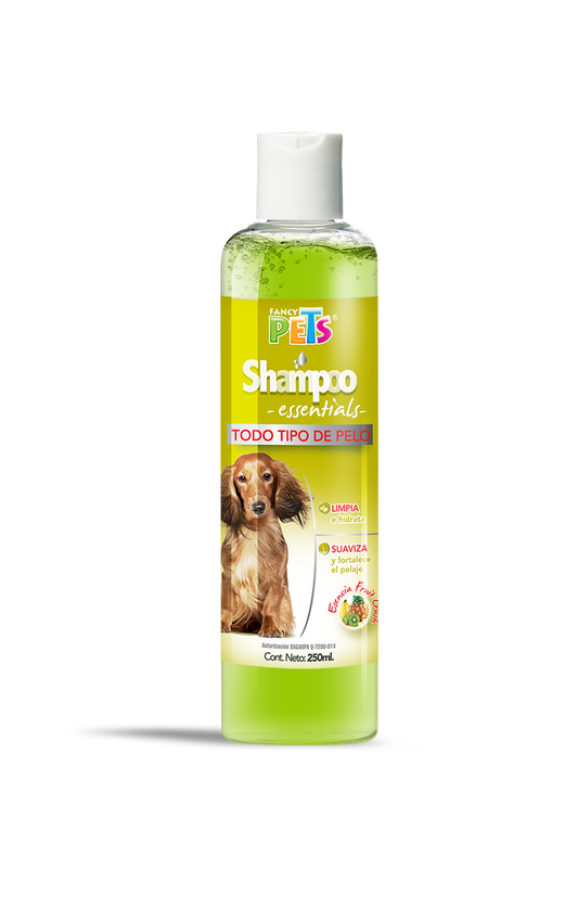 Shampoo essentials todo tipo de pelo 250ml fancy pets