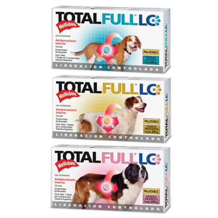 TotalFull antiparasitario interno para perros de hasta 20kg